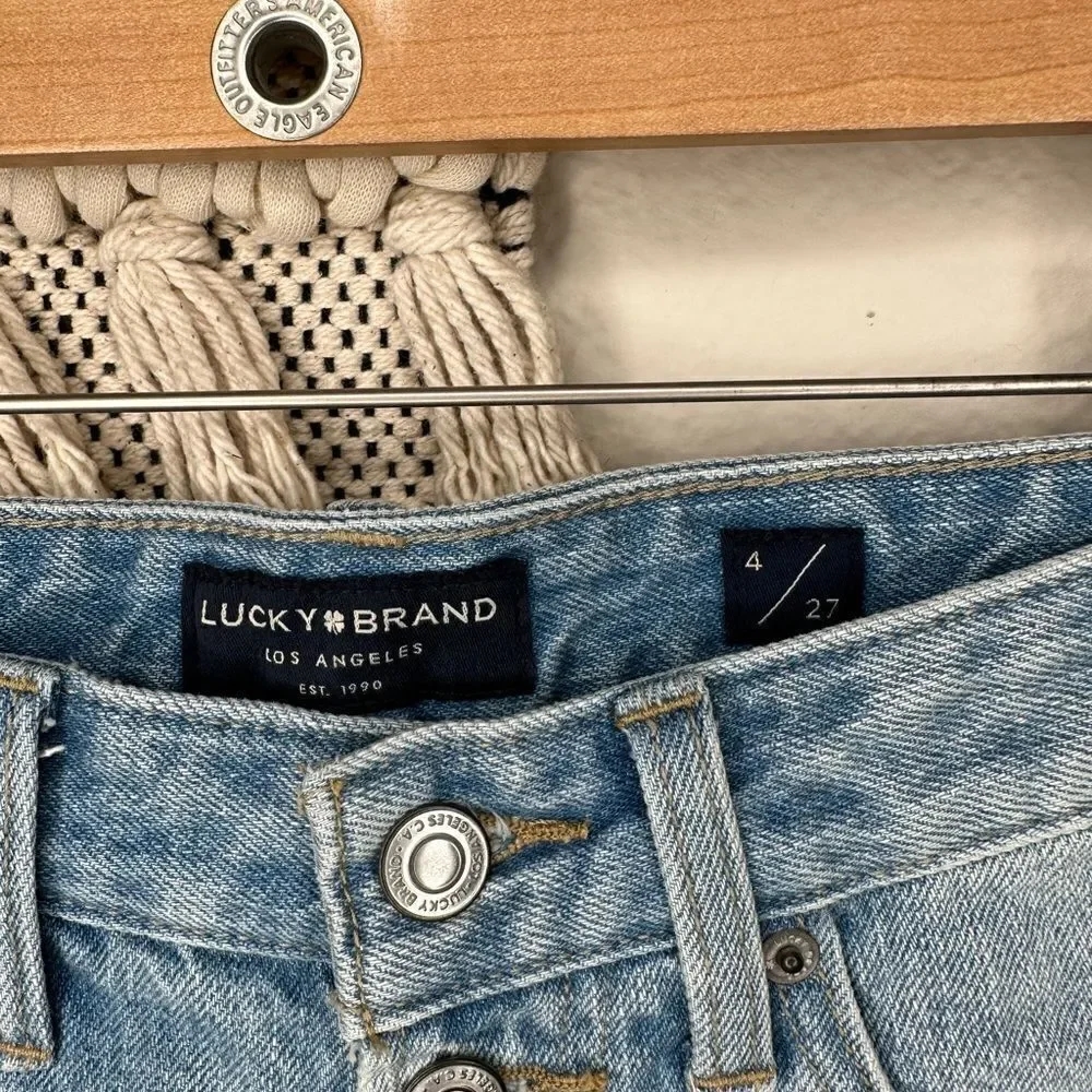 Lucky Brand Boyfriend Jean Shorts size 4 (27)